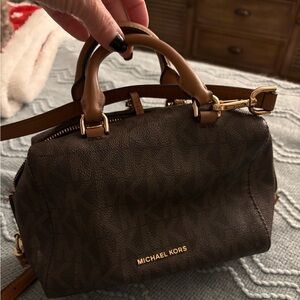 Michael kors mini satchel crossbody bag